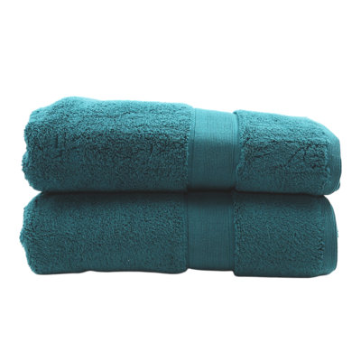  Home Signature Plus 100% Cotton Soft Luxury Absorbent Bath Towels (2 Pack)