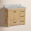 Ensemble de meuble-lavabo simple 36 po Galvan-274916768
