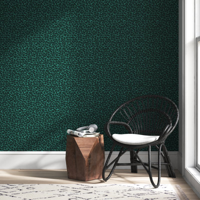 Rouleau de papier peint L 33 pi x l 20,5 po Macy Leopard