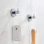 Circular 4-Piece Bathroom Hardware Set-90977474