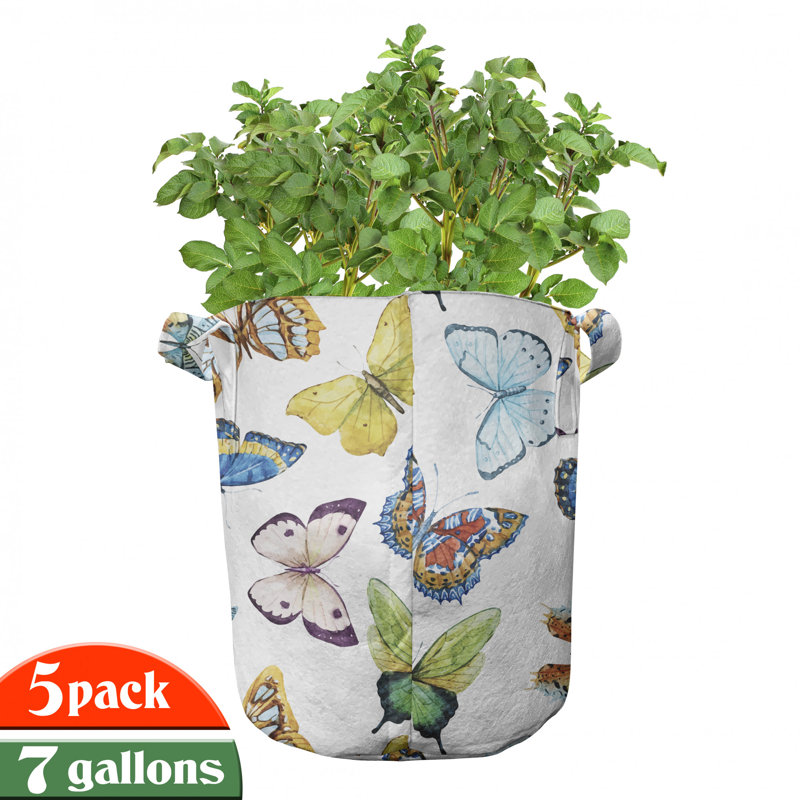 Seymore Polyester Plant Pot, 35 x 32 x 32