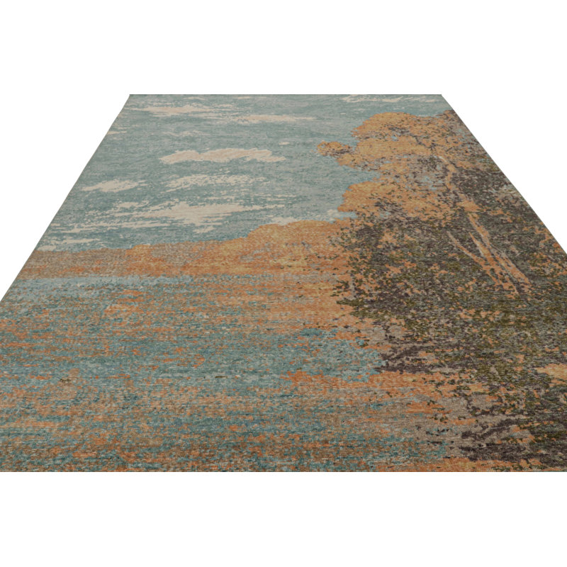 One-of-a-Kind 9'2" X 12' Hand Knotted Area Rug