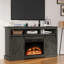 Console multimédia 58 po avec foyer Zhoemi-92325310