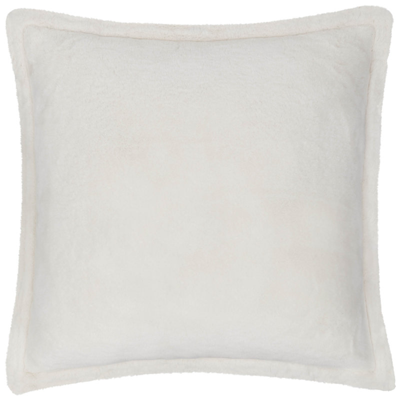 Kallu Square Throw Cushion, 45cm H x 45cm W, White