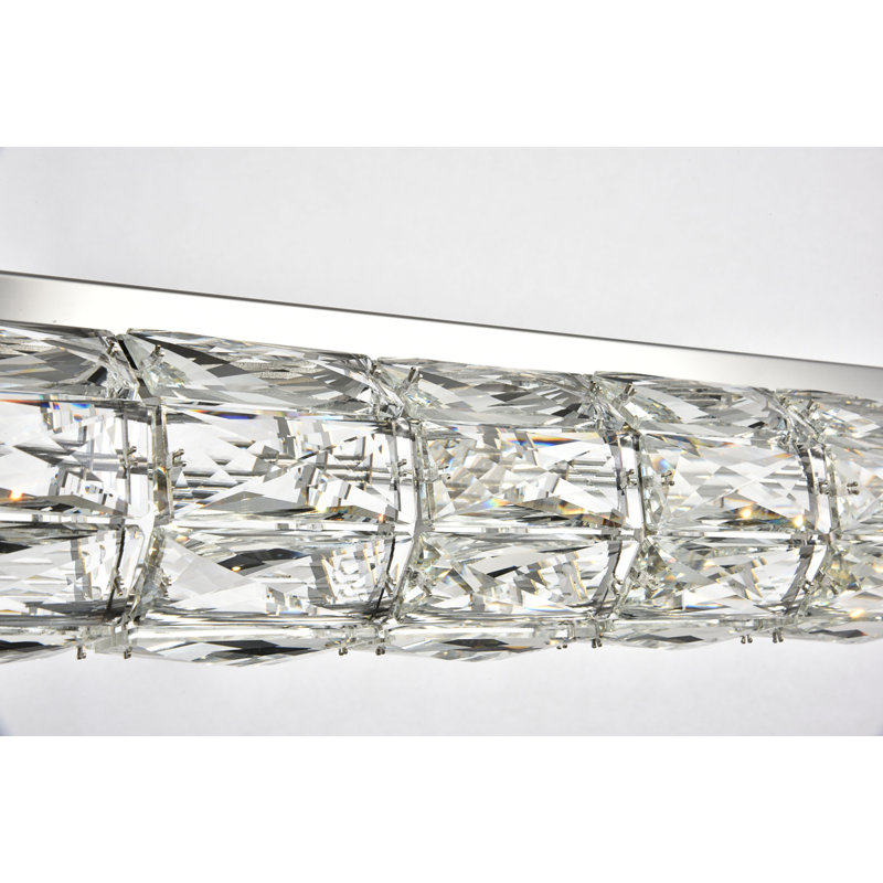 Ultan - Light Pendant, 80" H x 42.5" W x 3.9" D, Chrome