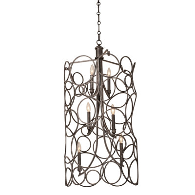 Ashbourne 6 LT Chandelier Kalco