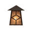 Diamond Craftsman 1 - Light Outdoor Wall Lantern