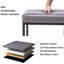 Tabouret de bar et de comptoir revêtu de meuble Nouriel-70090001-70090002