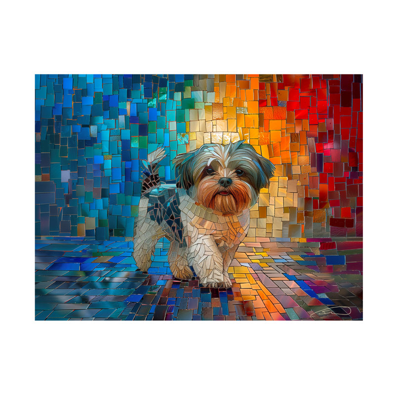 Art sur toile Shawih Tzu Shawna Stewart, H 14 po x l 19 po