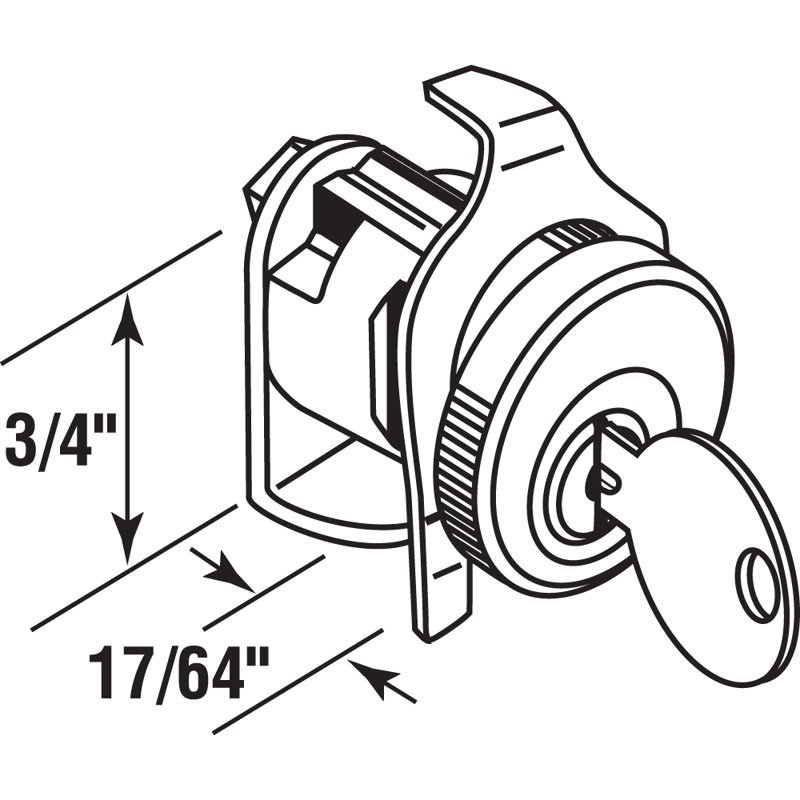 Prime-Line Dura-Steel Mail Box Lock
