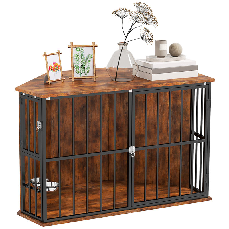 Furniture Style Crate with 2 Doors