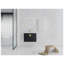Meuble-lavabo mural 28 po avec lavabo en céramique et armoire d'appoint en châtaignier noir 28 po-129885120