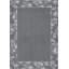2x6 Washable Modern Bordered Hallway Rug, Non-Slip Low Pile Abstract Floral Runner for Kitchen, Laundry, Entryway, Linen-464062972