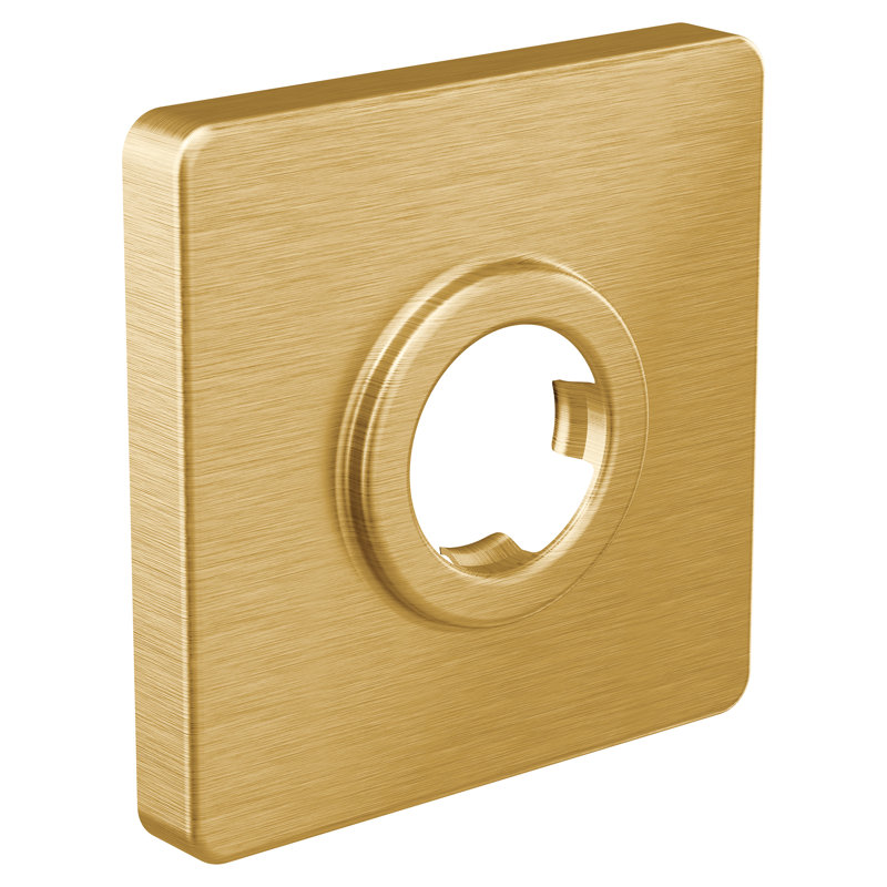 Shower Arm Flange, Brushed Gold