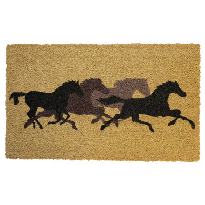 Tapis antidérapant intérieur et extérieur 30 po x 18 po