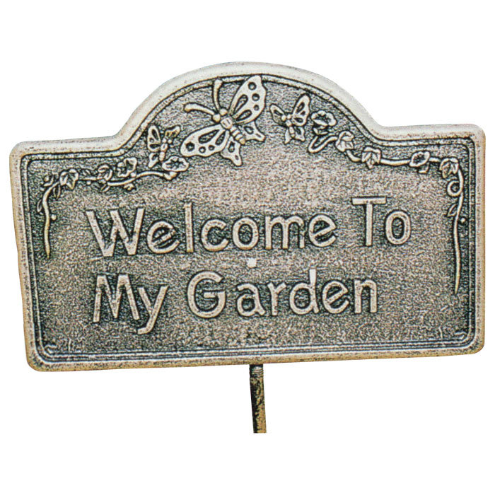 Wentzel, bienvenue dans mon jardin, Bronze antique