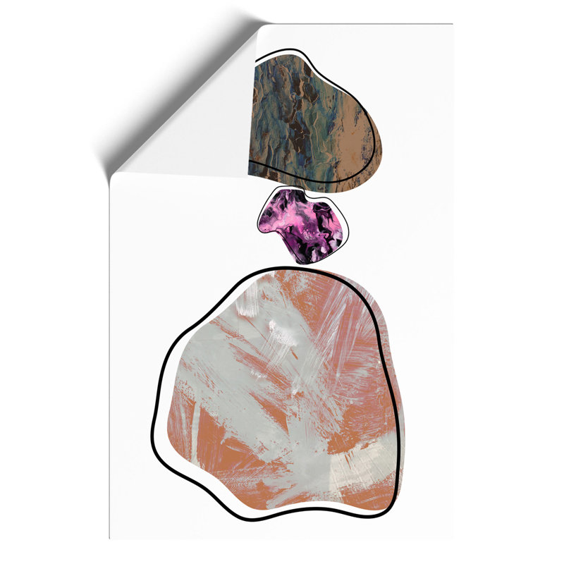 Trio of Rocks - Frameless Print, 30cm H x 21cm W x 0.1cm D