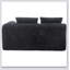 Canapé confortable en chenille pour la détente et le style dans n'importe quelle pièce, parfait pour une détente confortable et un décor élégant.-111366593