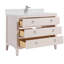 42" Solid Wood Sink Vanity With 1' Top-156349974-156349968-139027321