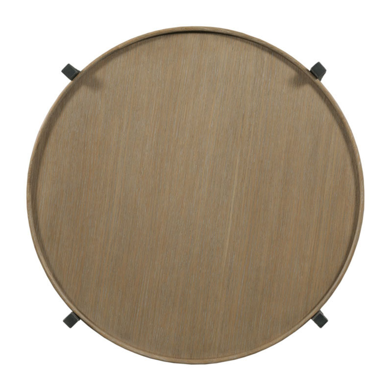 Broomfield End Table, Brown, Black
