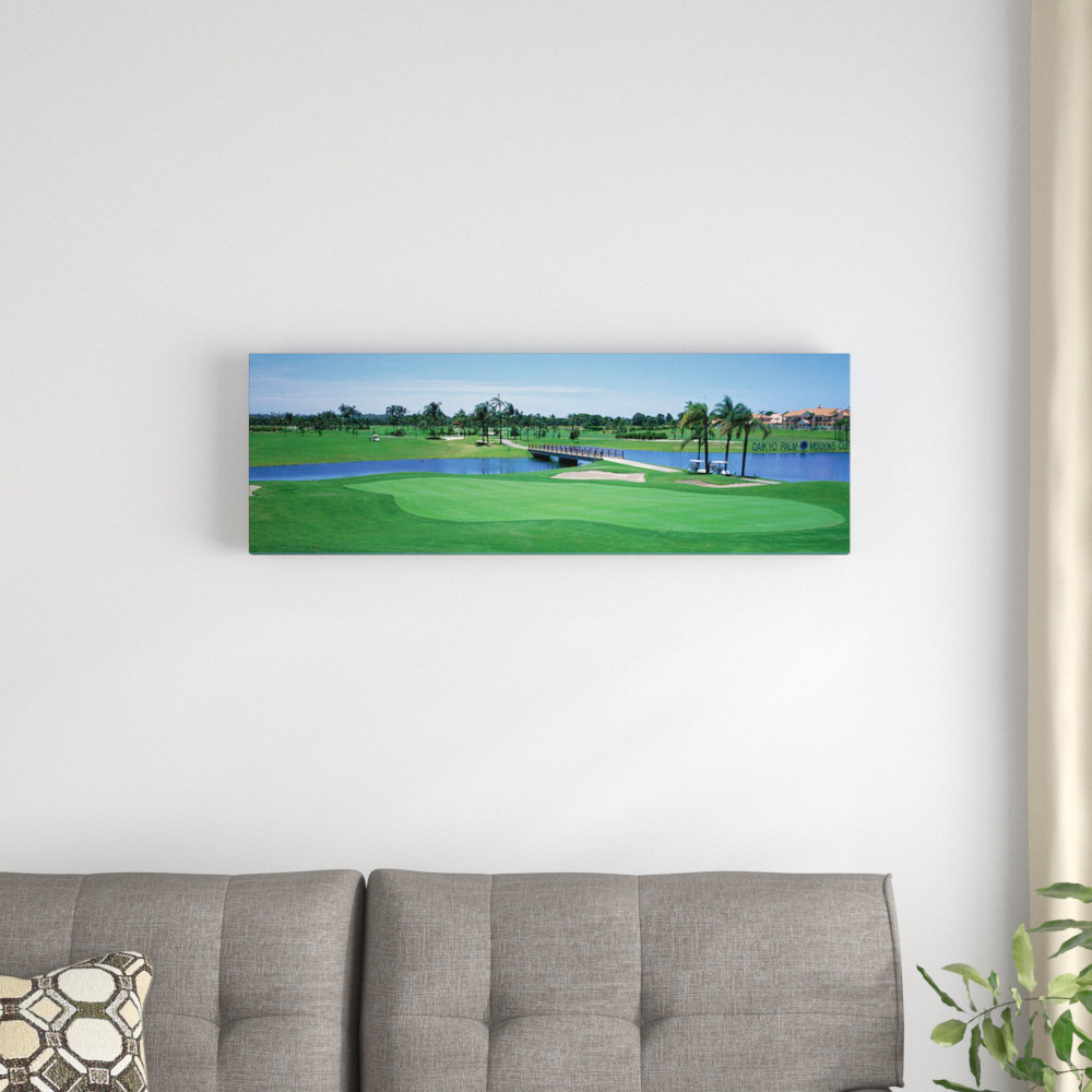 'Golf Course Gold Coast Queensland Australia' Photographic Print on Canvas East Urban Home