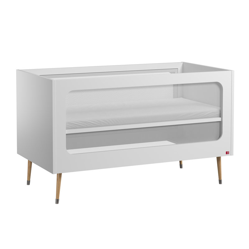 Jaquelin Cot Bed, White/Oak