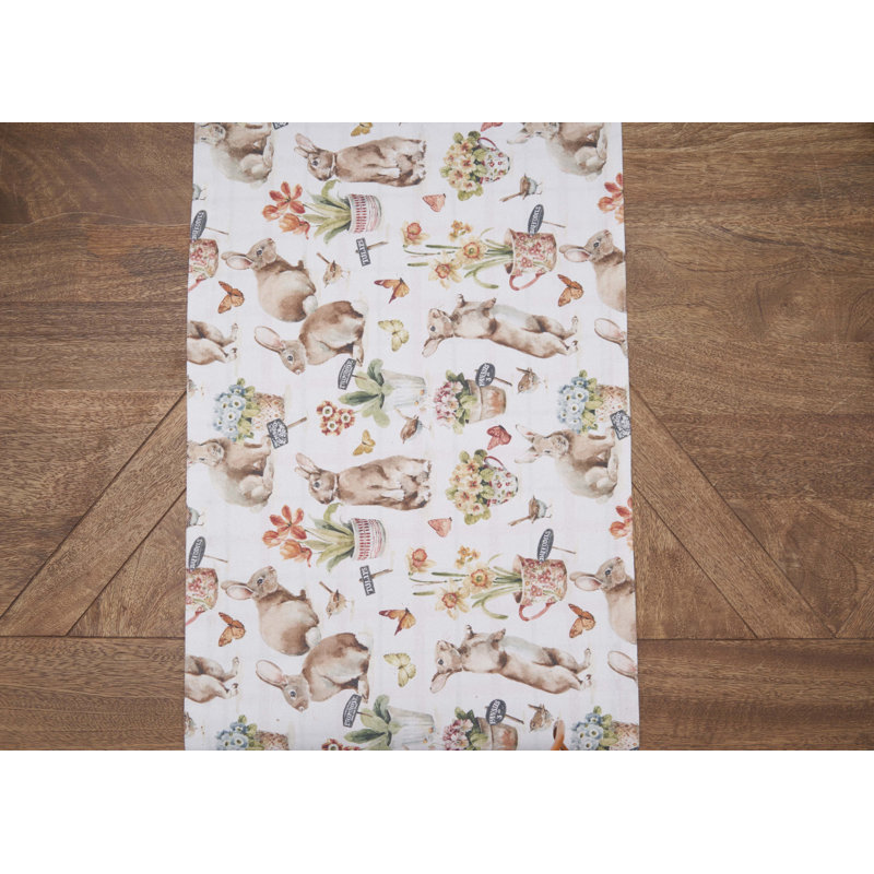 Rooster Farmhouse Reversible Table Runner
