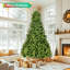 Arbre de Noël artificiel, arbre de Noël complet avec support en métal et structure à charnières-1064707322-1064707327