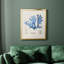 Toile encadrée bleue algues bleues de qualité supérieure - prête à être accrochée-1819159313-1819159312