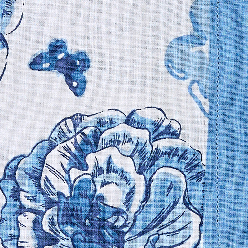Ensemble de 4 serviettes de table Patricia Heaton Home, Bleu