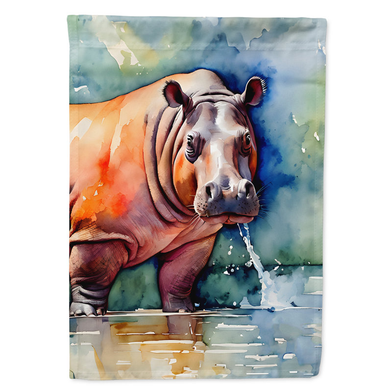 Double Sided 15.5'' H x 11.25'' W Polyester Animal Garden Flag