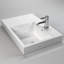 Lavabo de salle de bain encastré en porcelaine vitrifiée 29,5 pouces Cantrio PS-506