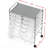 Utility Cart with 12 Drawers, Rolling Storage Art Craft Organizer-113262004