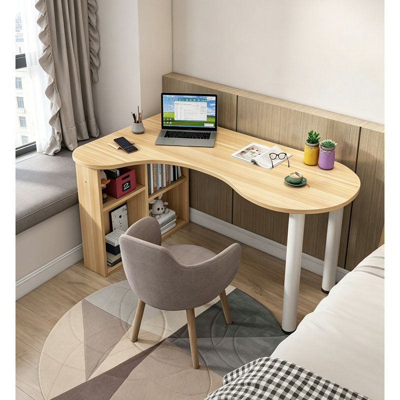 Bureau à domicile simple avec planche latérale, 28.94" H x 39.37" W x 25.2" D, Right Hand Return