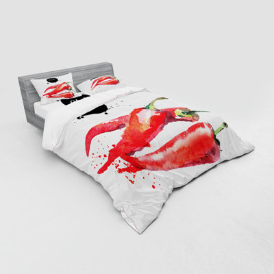 Ensemble de housse de couette en microfibre