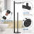 JES ENTERPRISES Freestanding Toilet Paper Holder Stand With Reserve ...
