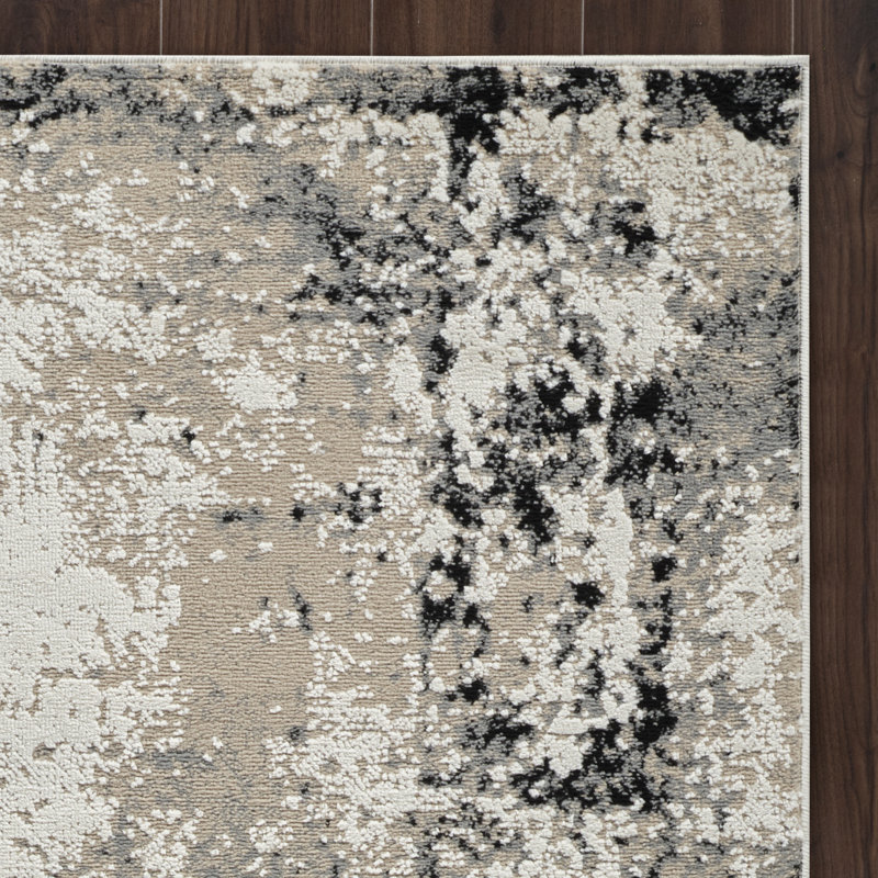 Tapis tissé à la machine Harbird, Rectangle 7 pi 10 po x 10 pi 1 po