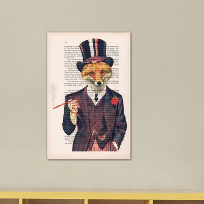 Dapper Fox by Coco De Paris - Gallery-Wrapped Canvas Giclée