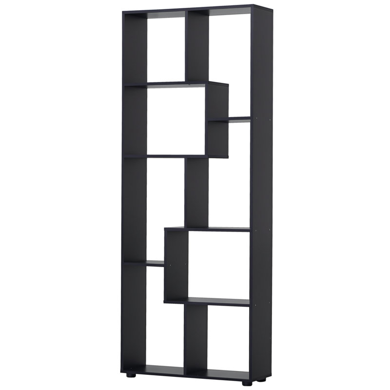 178cm H x 70cm W Standard Bookcase, Black