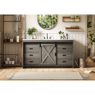 Meuble-lavabo simple 60 po Boden