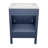 Herson 25'' Single Bathroom Vanity with Cultured Marble Top