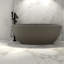 Baignoire de trempage et bain tourbillon, baignoire moderne 67 po