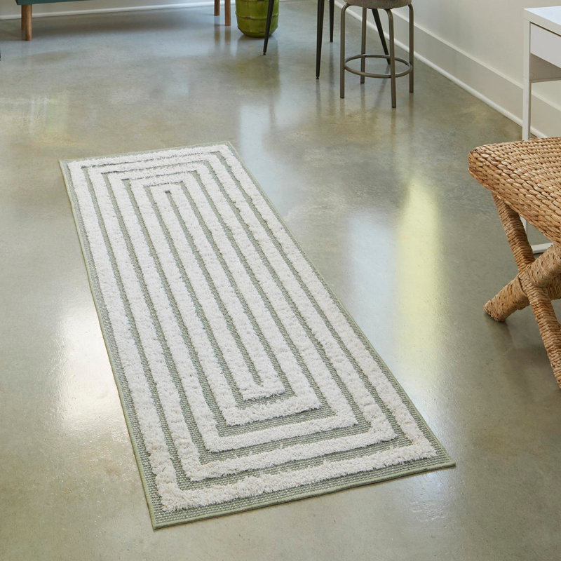 Tapis Sabrina Soto Toluca Casa, Tapis de couloir 2 pi 7 po x 12 pi