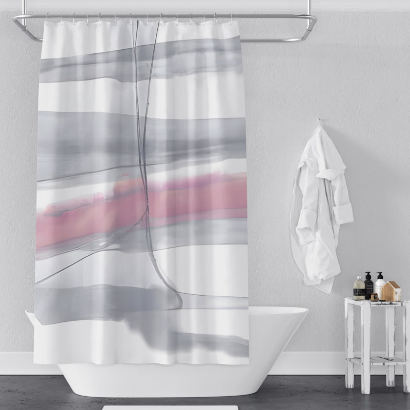 Rideau de douche Crissandra, H 72 po x l 70 po