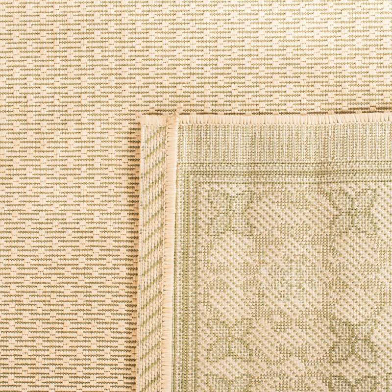 Herefordshire Performance Oriental Indoor/Outdoor Area Rug, Rectangle 5'3" x 7'7"