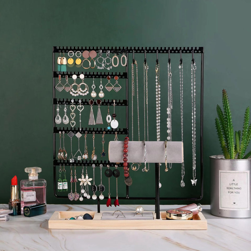 Stanson Jewellery Stand +, Black