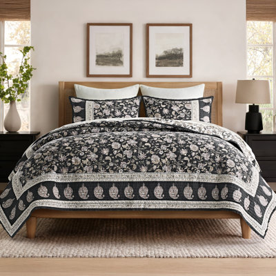 100% Cotton Patchwork Quilt Set