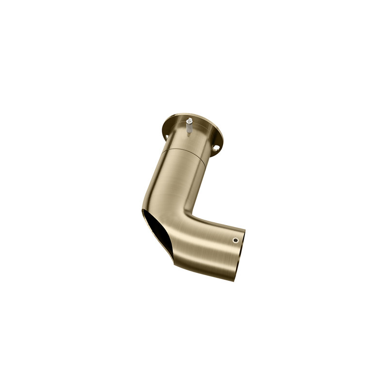 Steel 12.8cm Mounting Bracket, Chrome