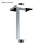 4" Metal Square Shower Arm ,Chrome
