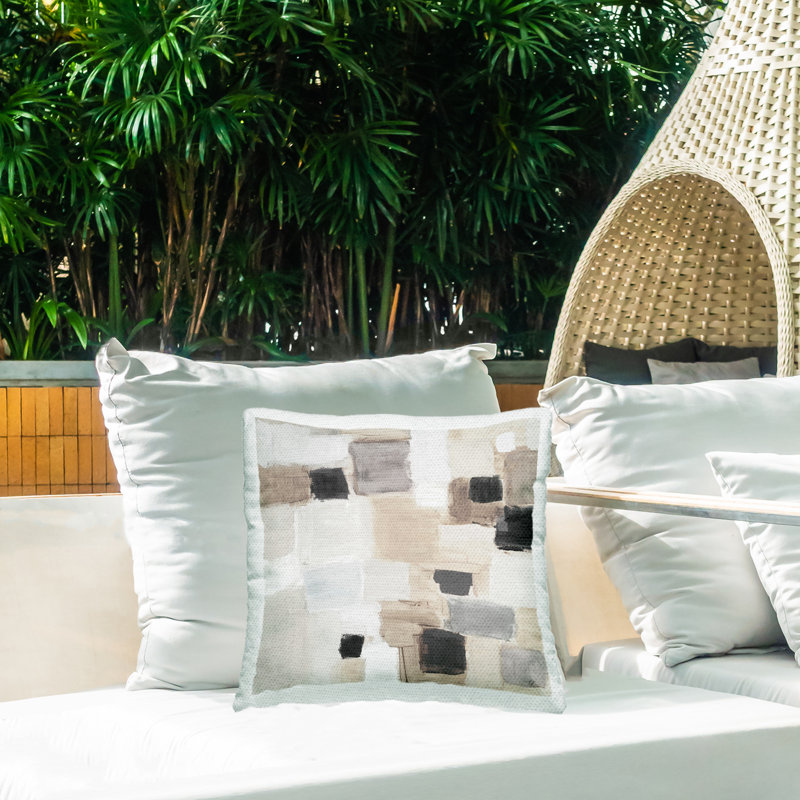 Geometric Outdoor Throw Pillow